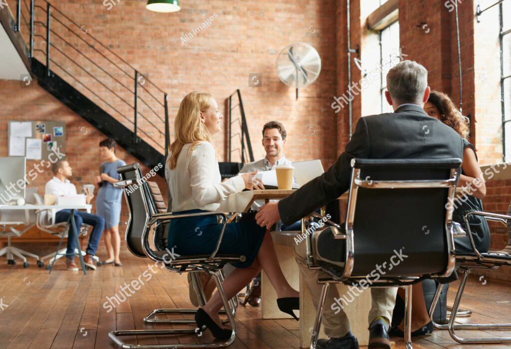 image of coaching and mentoring services meeting